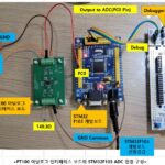 STM32F103 ADC connection with PT100 analog interface board