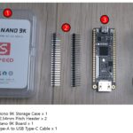 Tang Nano 9K FPGA development board unboxing with accessories and first LED blink experiment